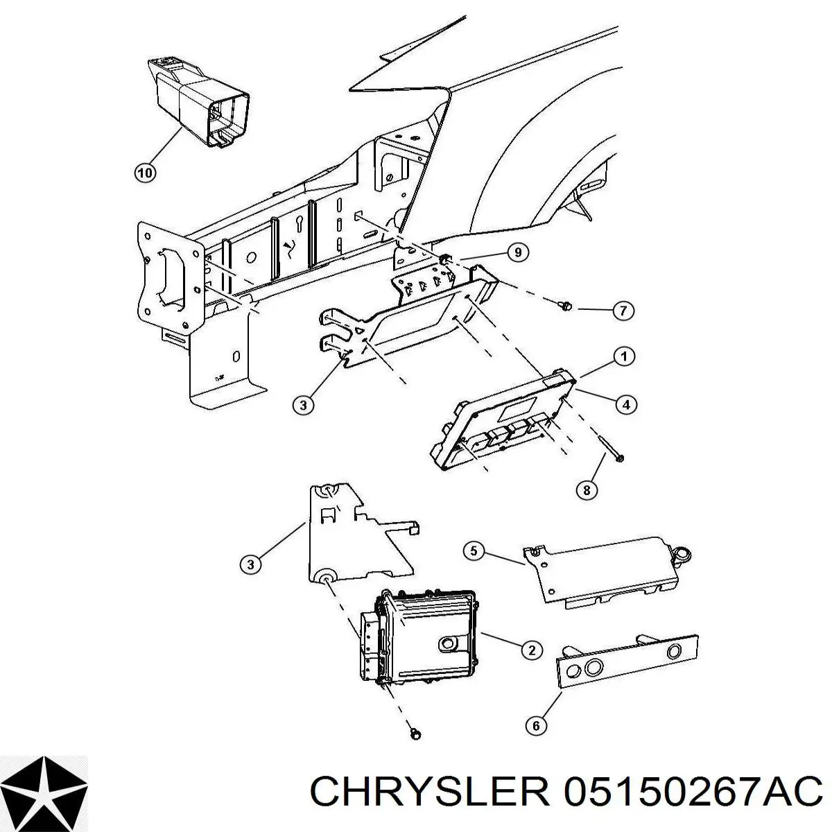 Купить 05150267AC Chrysler 