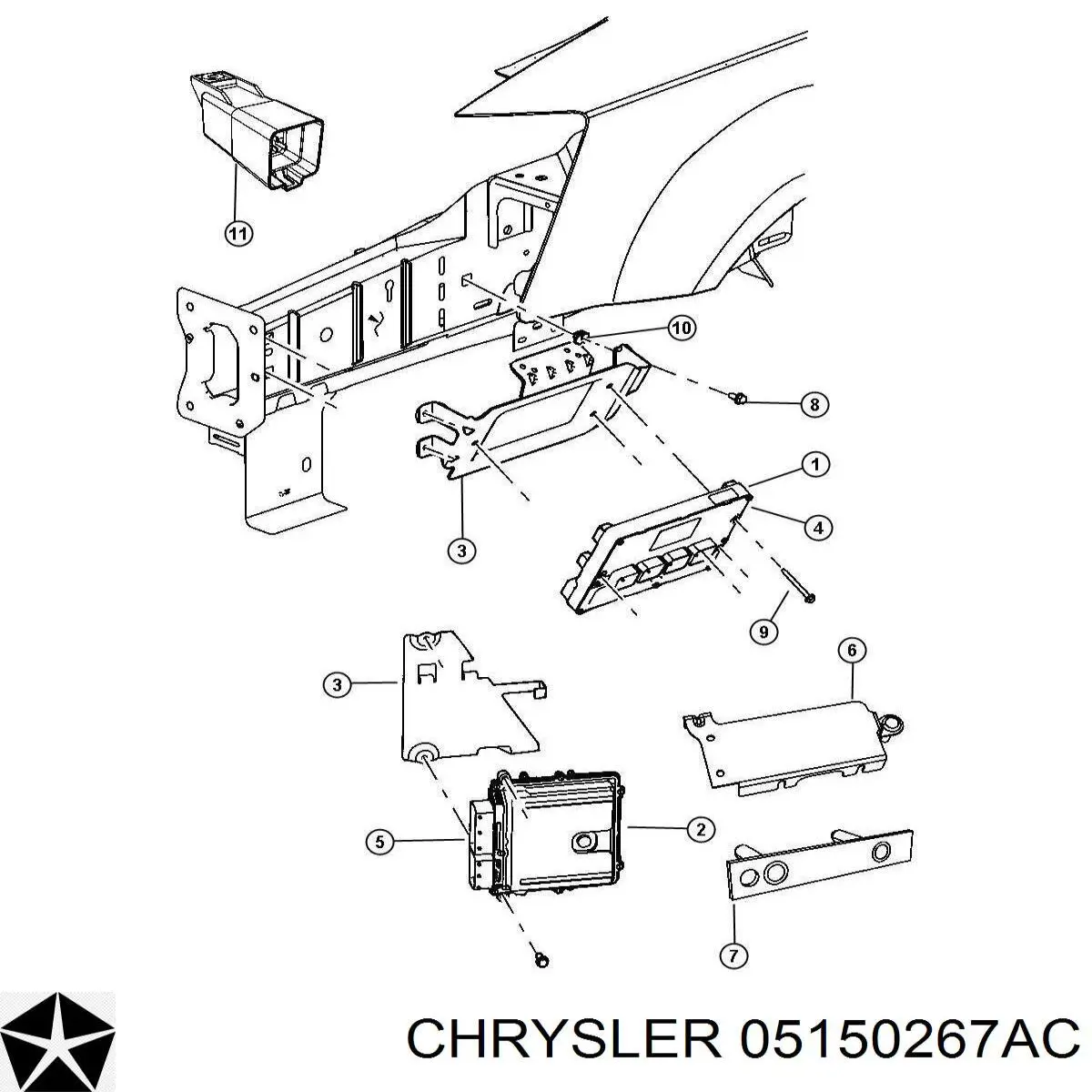 05150267AC Chrysler 