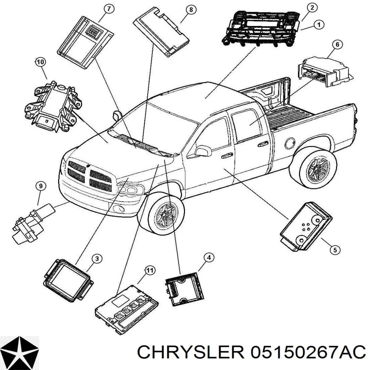  05150267AC Chrysler