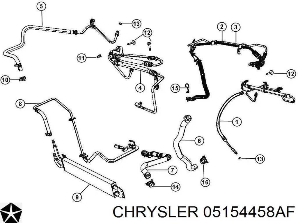 K05154458AA Fiat/Alfa/Lancia 