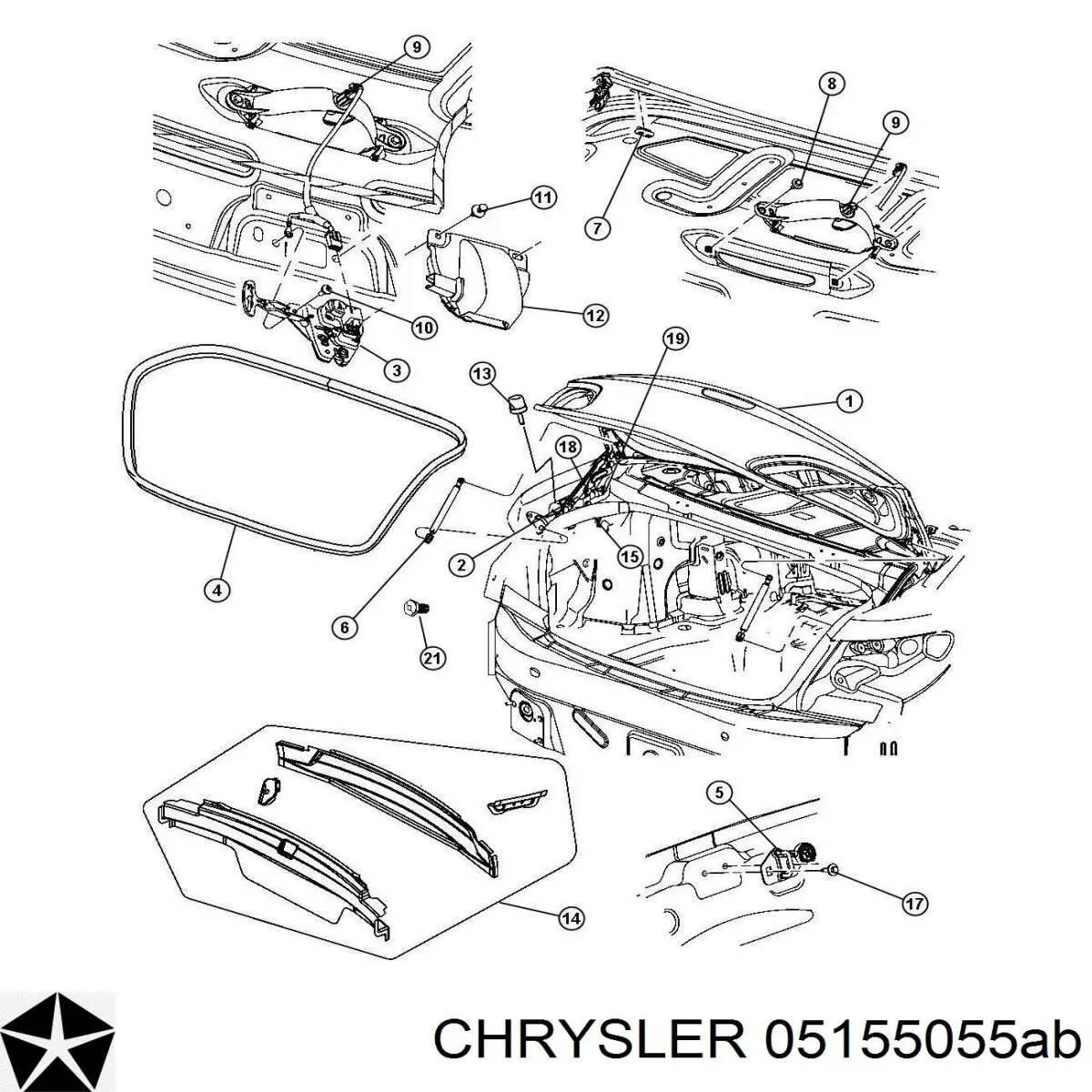 05155055AB Chrysler 