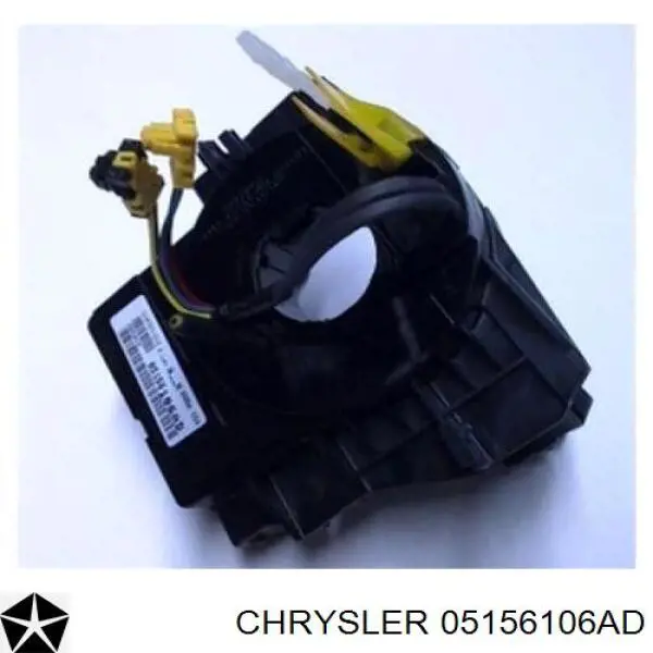 05156106AD Chrysler кольцо airbag контактное, шлейф руля