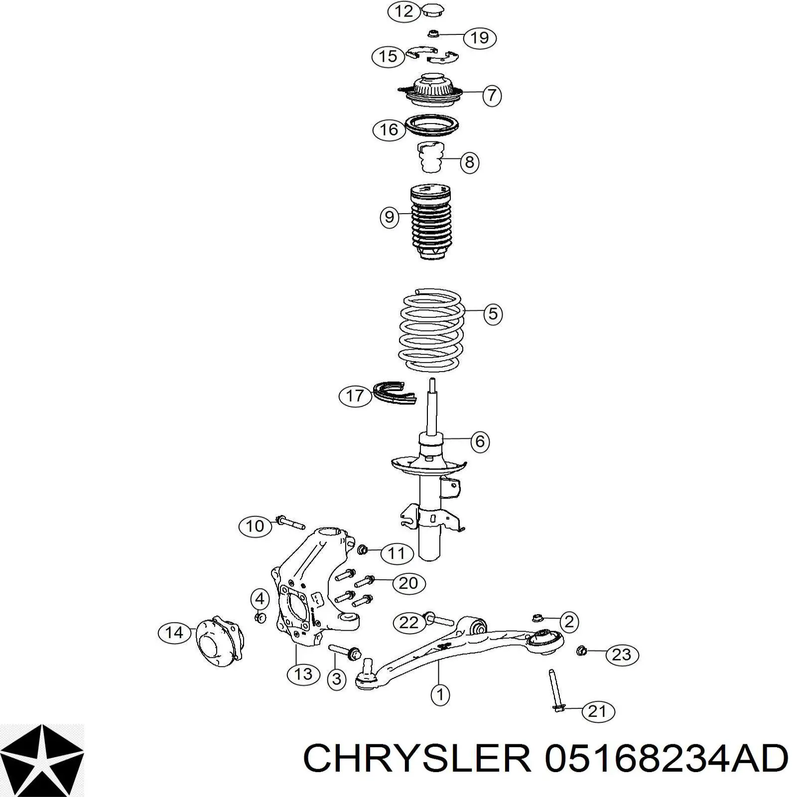 05168234AD Chrysler 