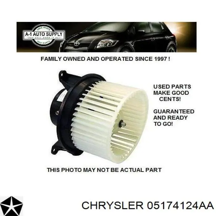 Купить 05174124AA Chrysler Регулятор оборотов вентилятора печки