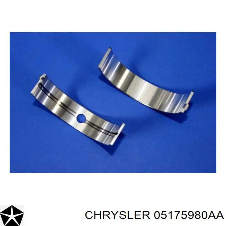 5175980AA Chrysler вкладыши коленвала коренные, комплект, стандарт (std)