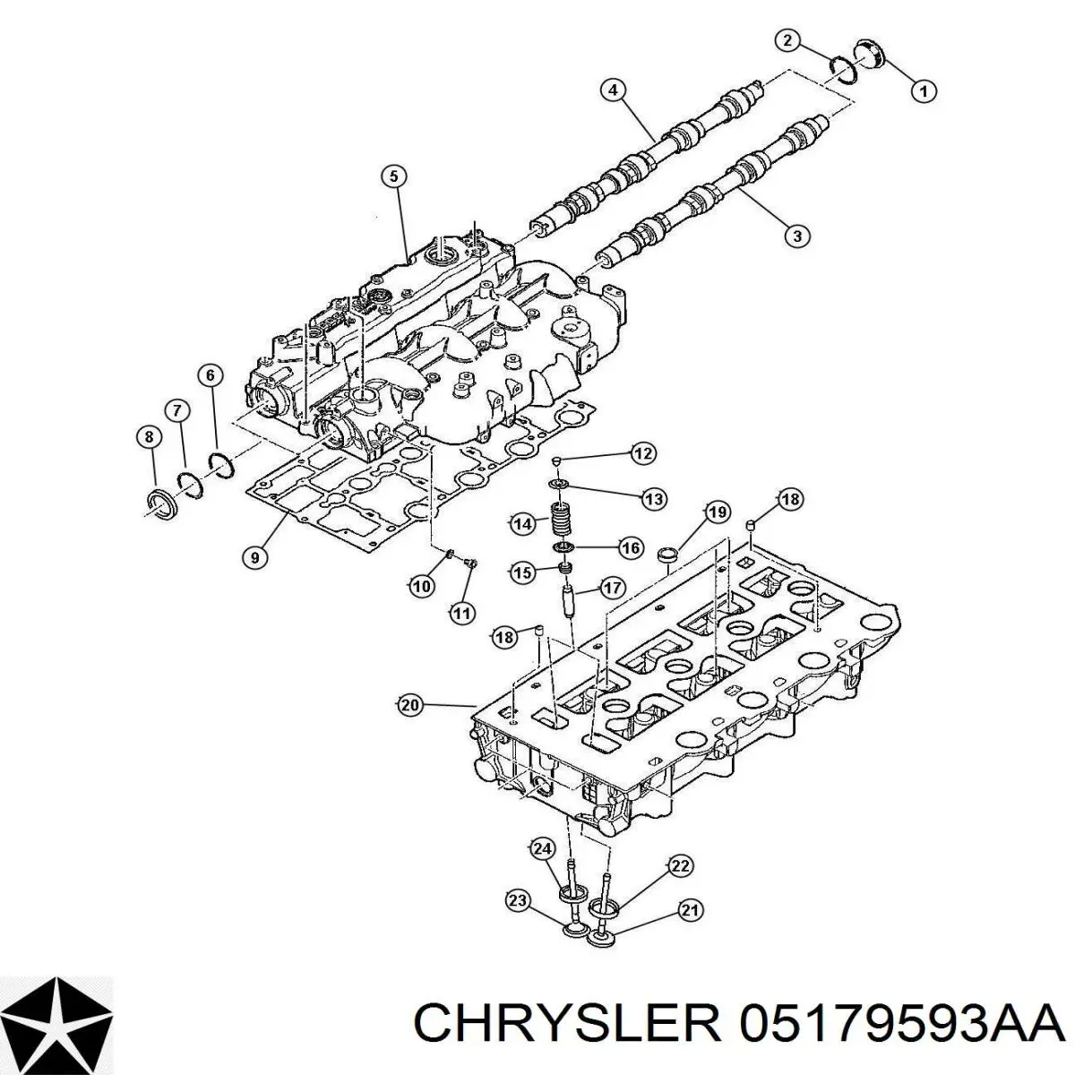  05179593AA Chrysler