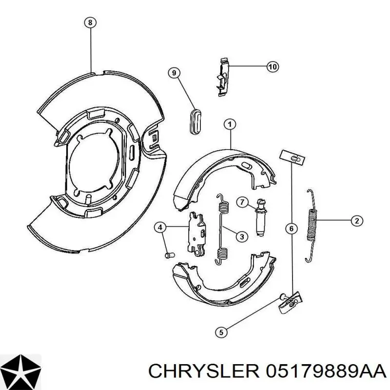 K05179889AA Fiat/Alfa/Lancia 