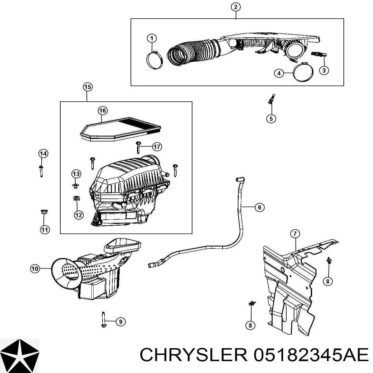  05182345AE Chrysler