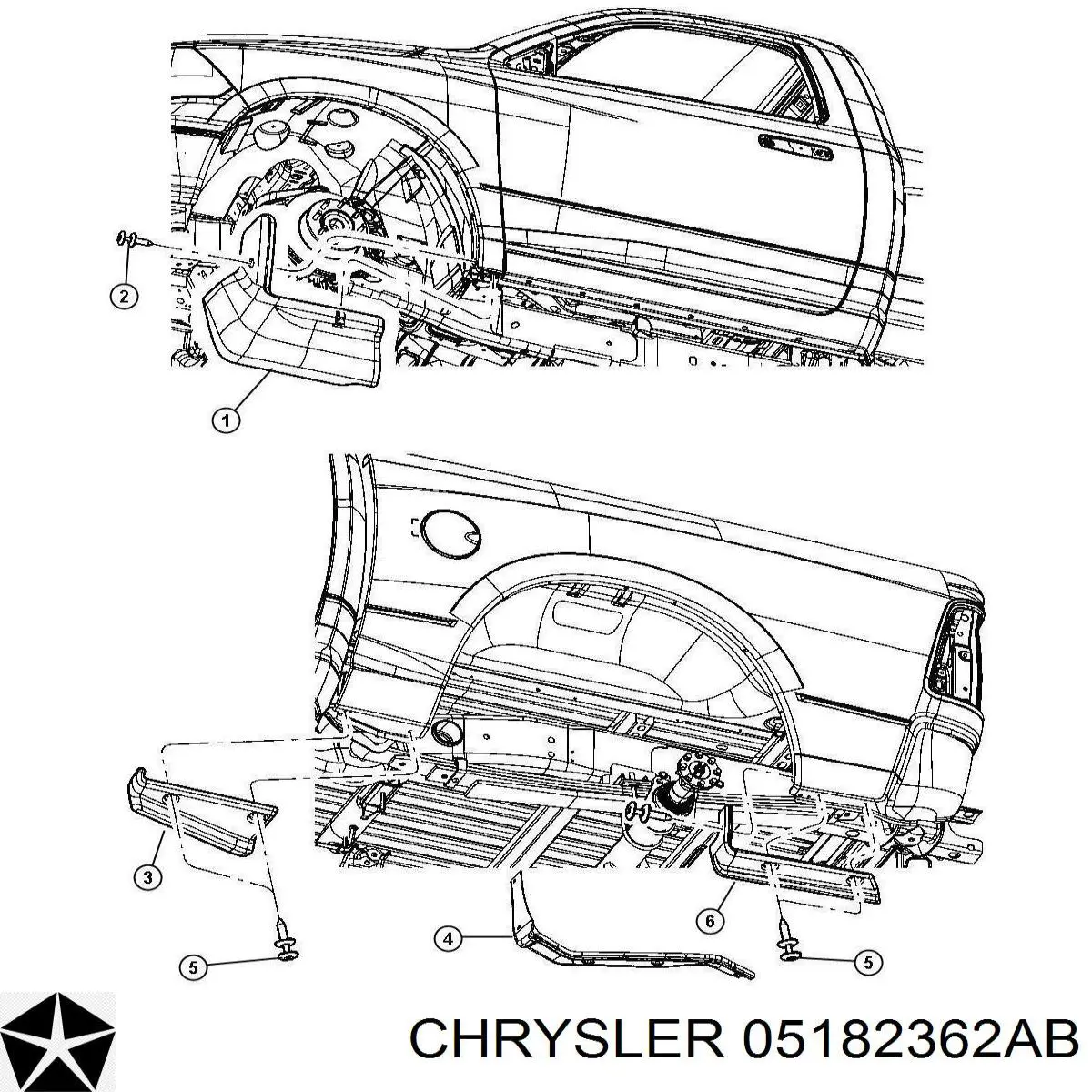  05182362AB Chrysler
