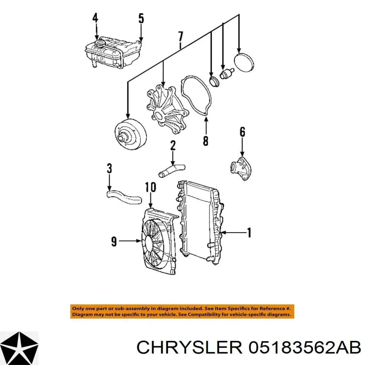  05183562AB Chrysler