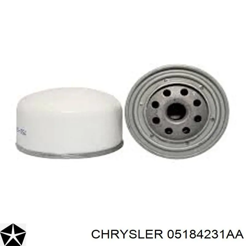 05184231AA Chrysler filtro de óleo