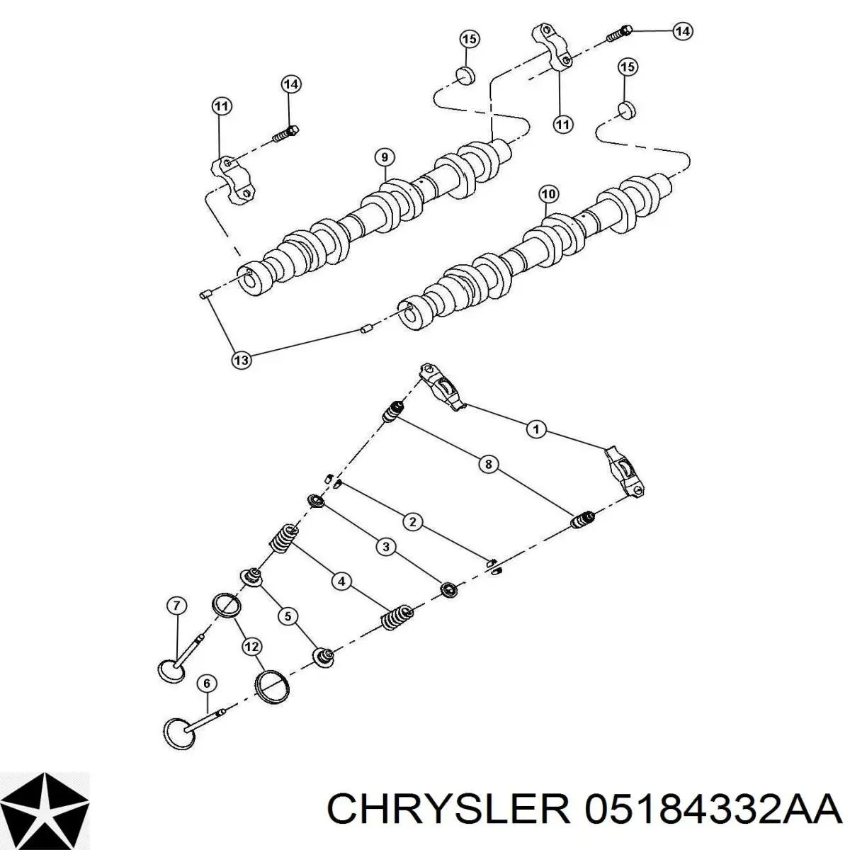 Гидрокомпенсатор Крайслер 200 (Chrysler 200)