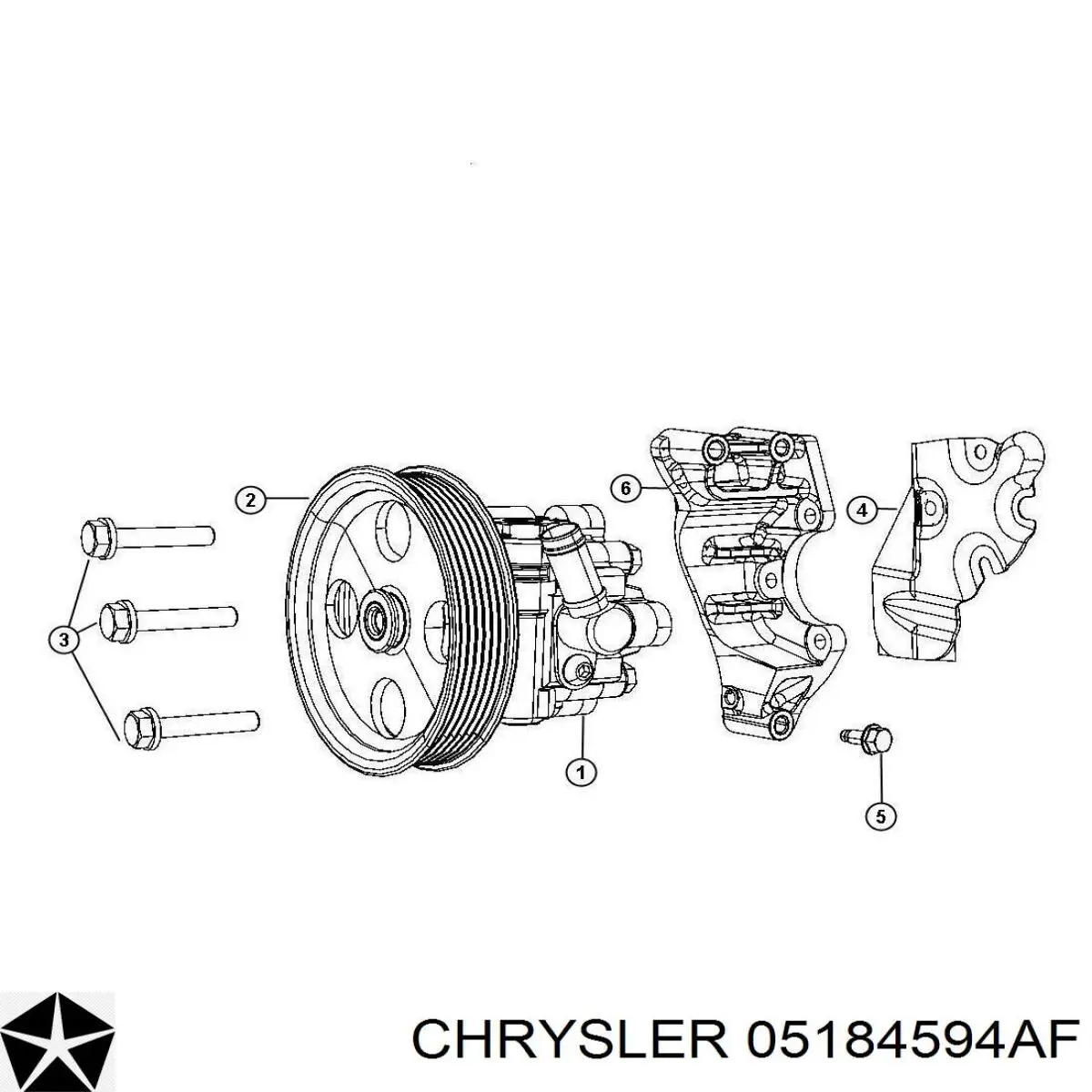 05184594AF Chrysler 