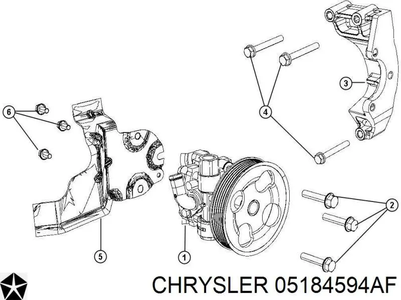 Купить 05184594AF Chrysler 