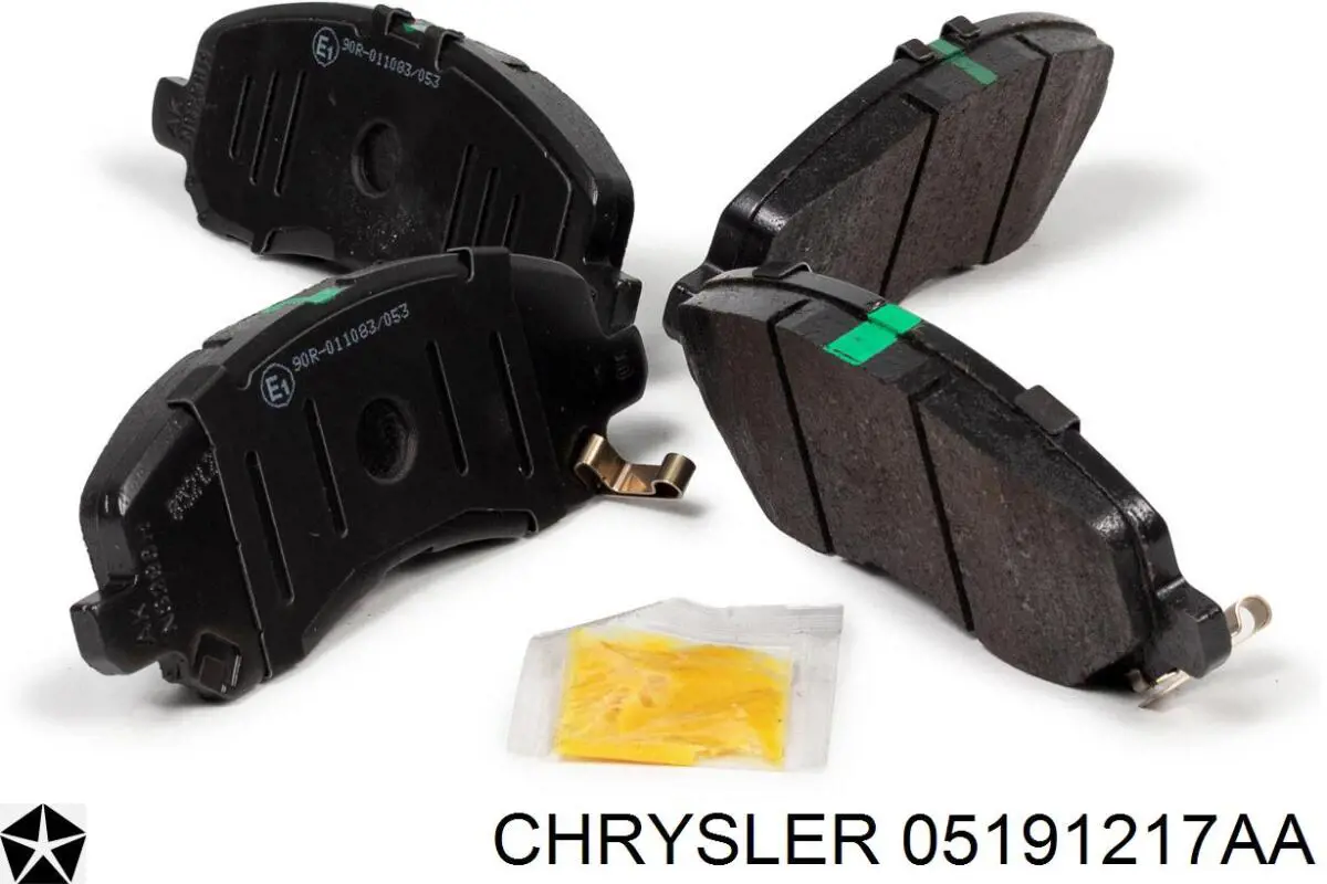 Тормозные колодки Chrysler 05191217AA