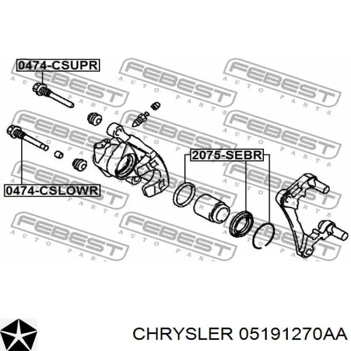  Chrysler 5191270AA цена, от 3.12 USD