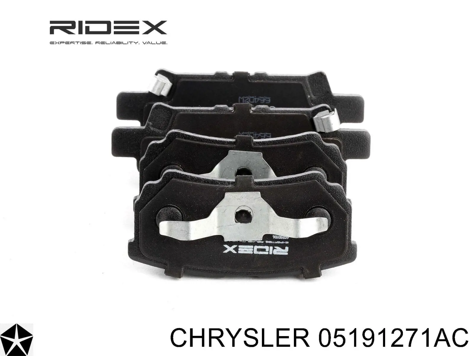 Колодки дисковые  Chrysler 05191271AC цена, от 20.07 USD