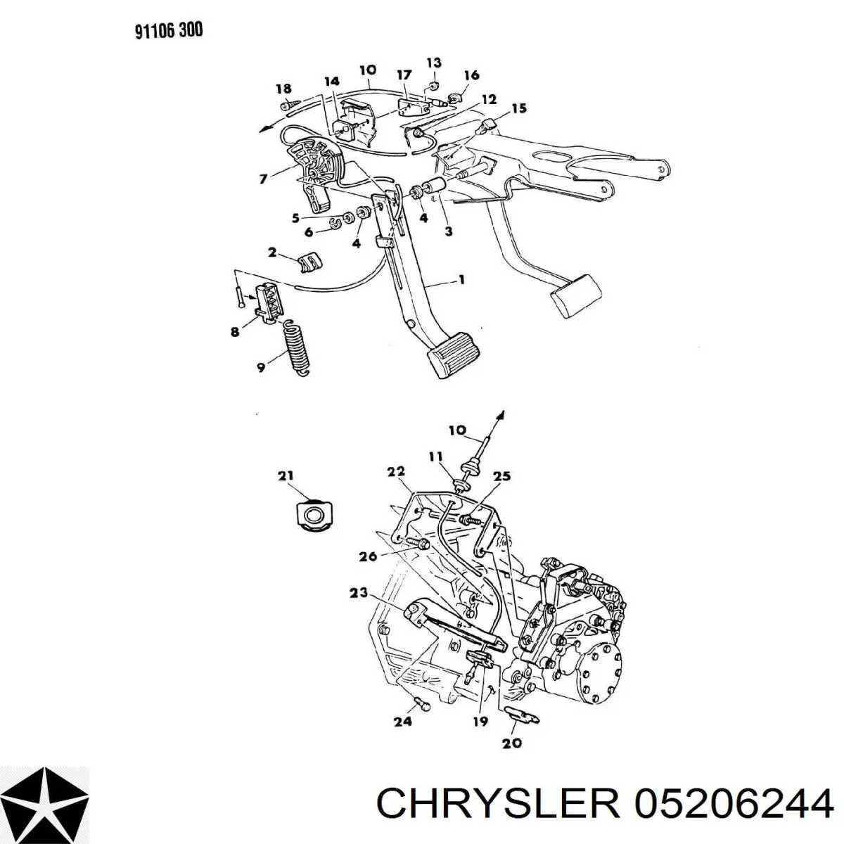  Chrysler 5206244 цена, от 22.23 USD