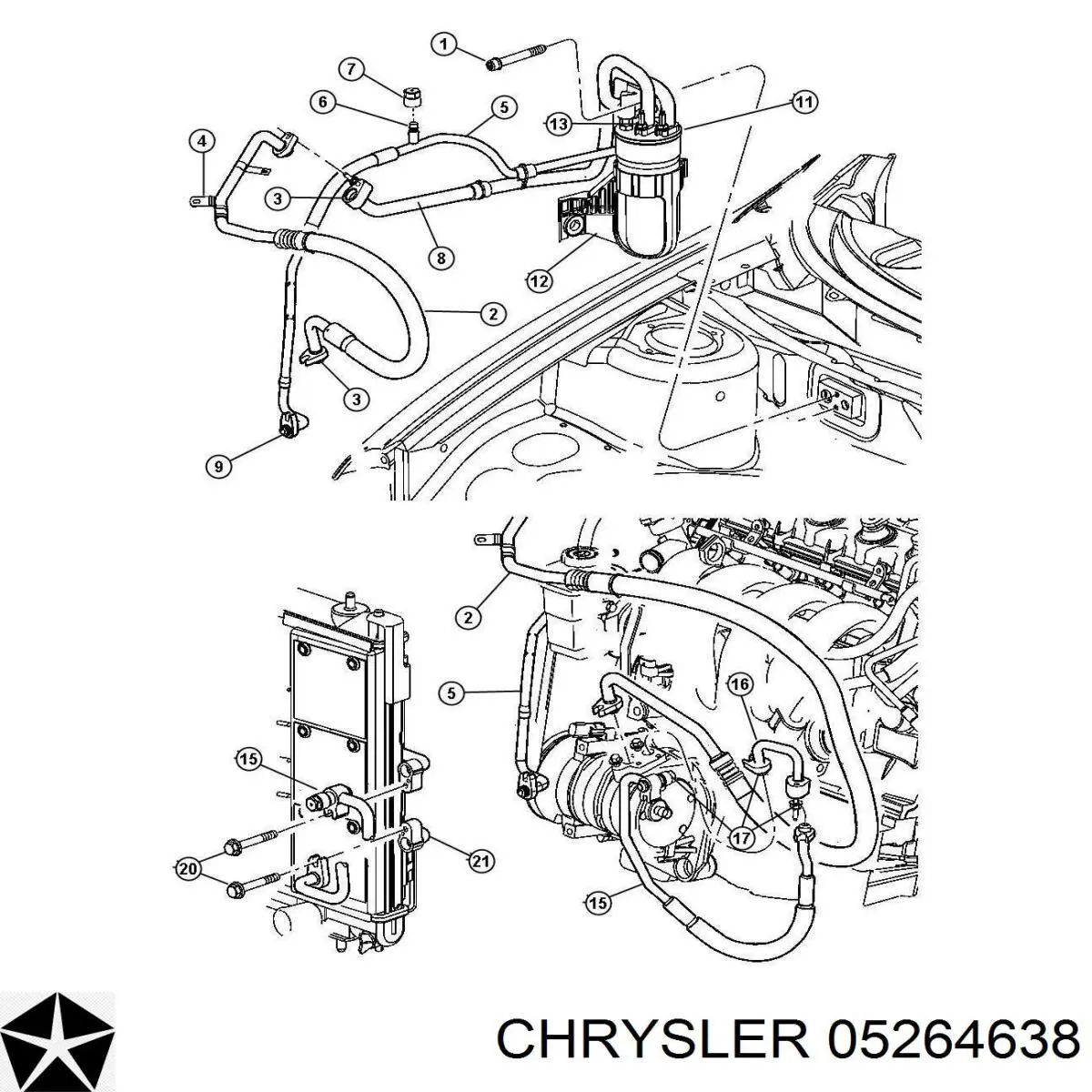  K05264638 Fiat/Alfa/Lancia