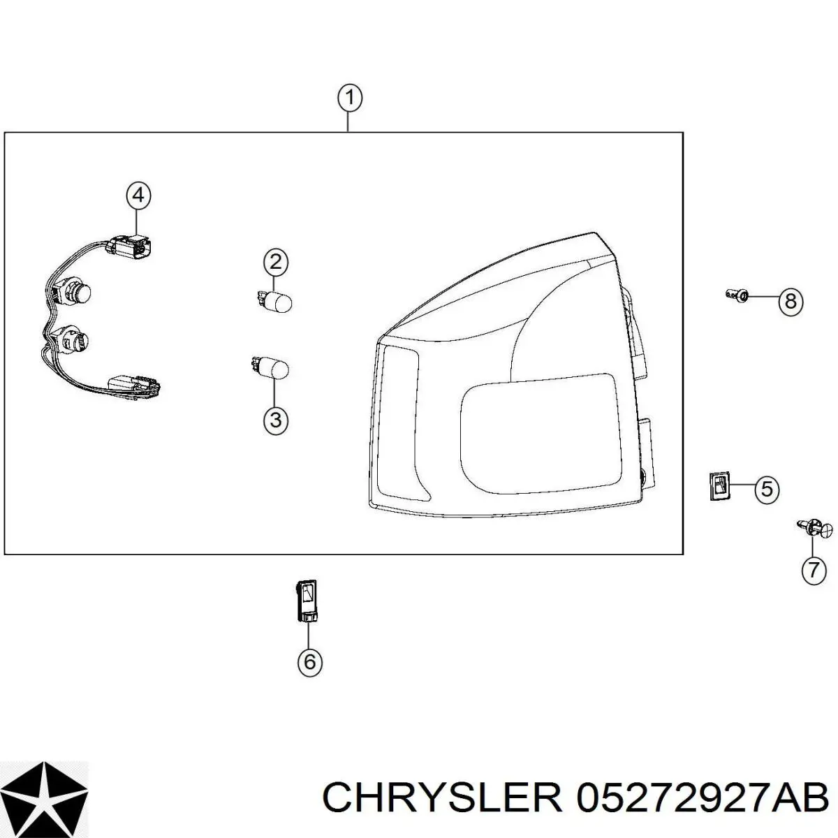 05272927AB Chrysler 