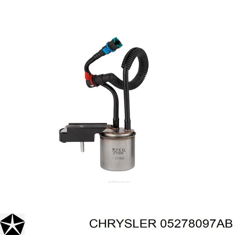 Фильтр тонкой очистки топлива Chrysler 05278097AB цена, от 950.94 UAH