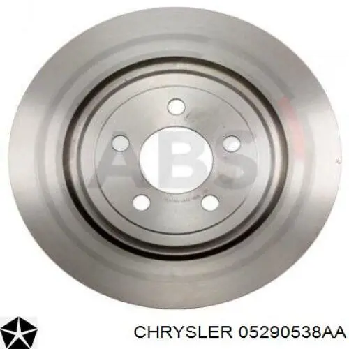 Тормозные диски 05290538AA Chrysler