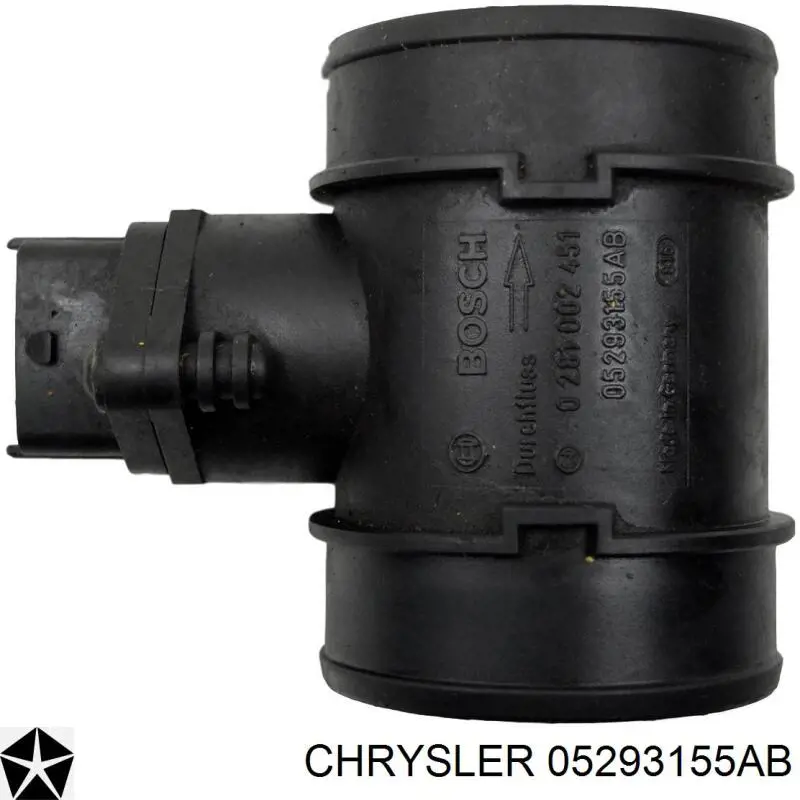 Датчик массового расхода воздуха Chrysler 05293155AB цена, от 37.82 USD