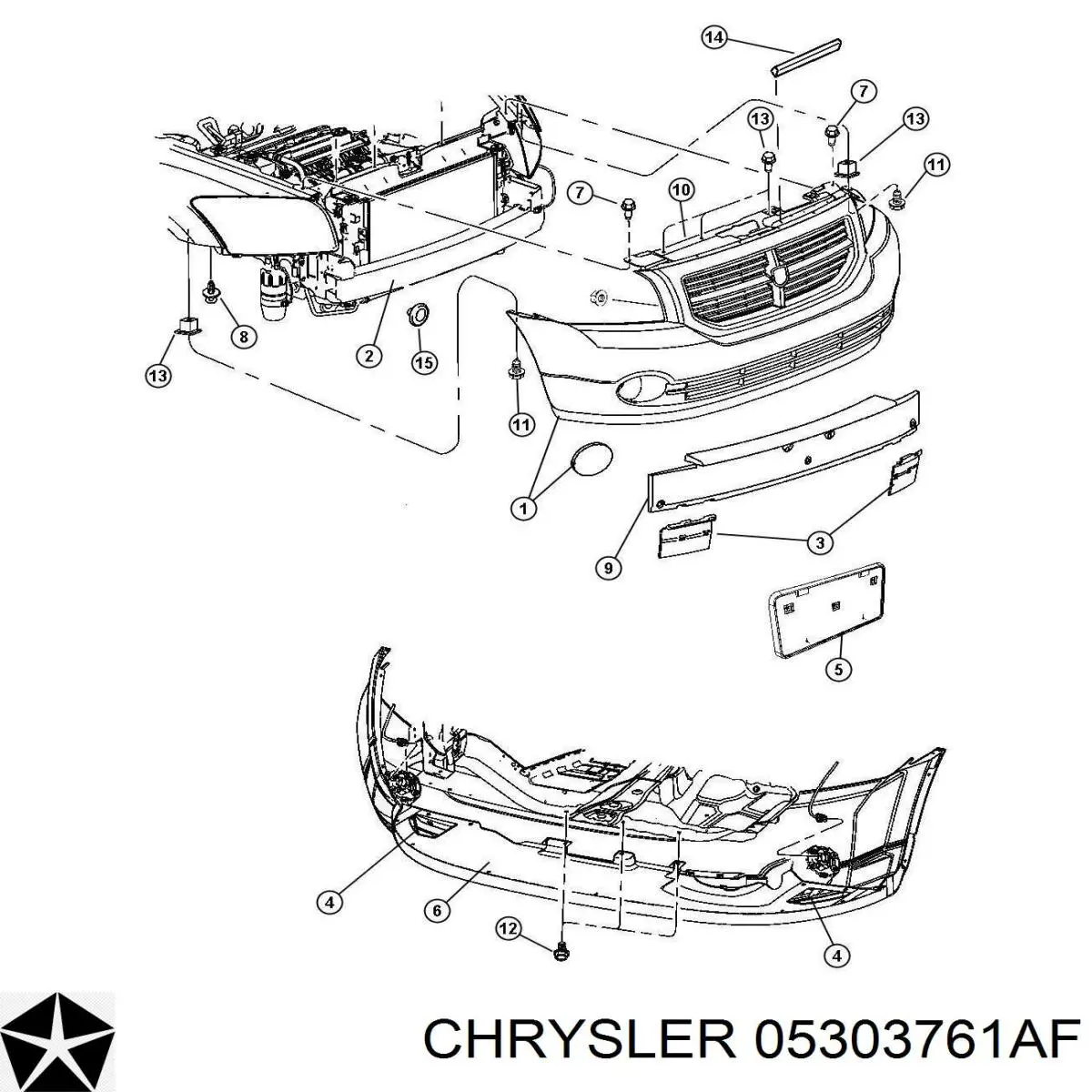  05303761AF Chrysler