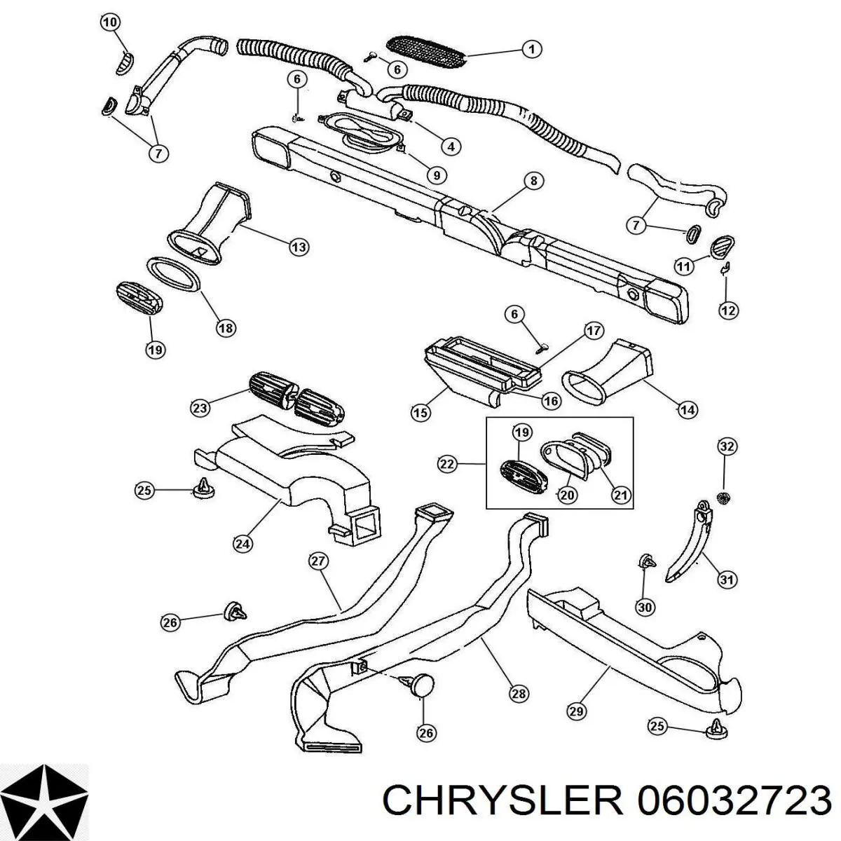 Купить 6032723 Chrysler 