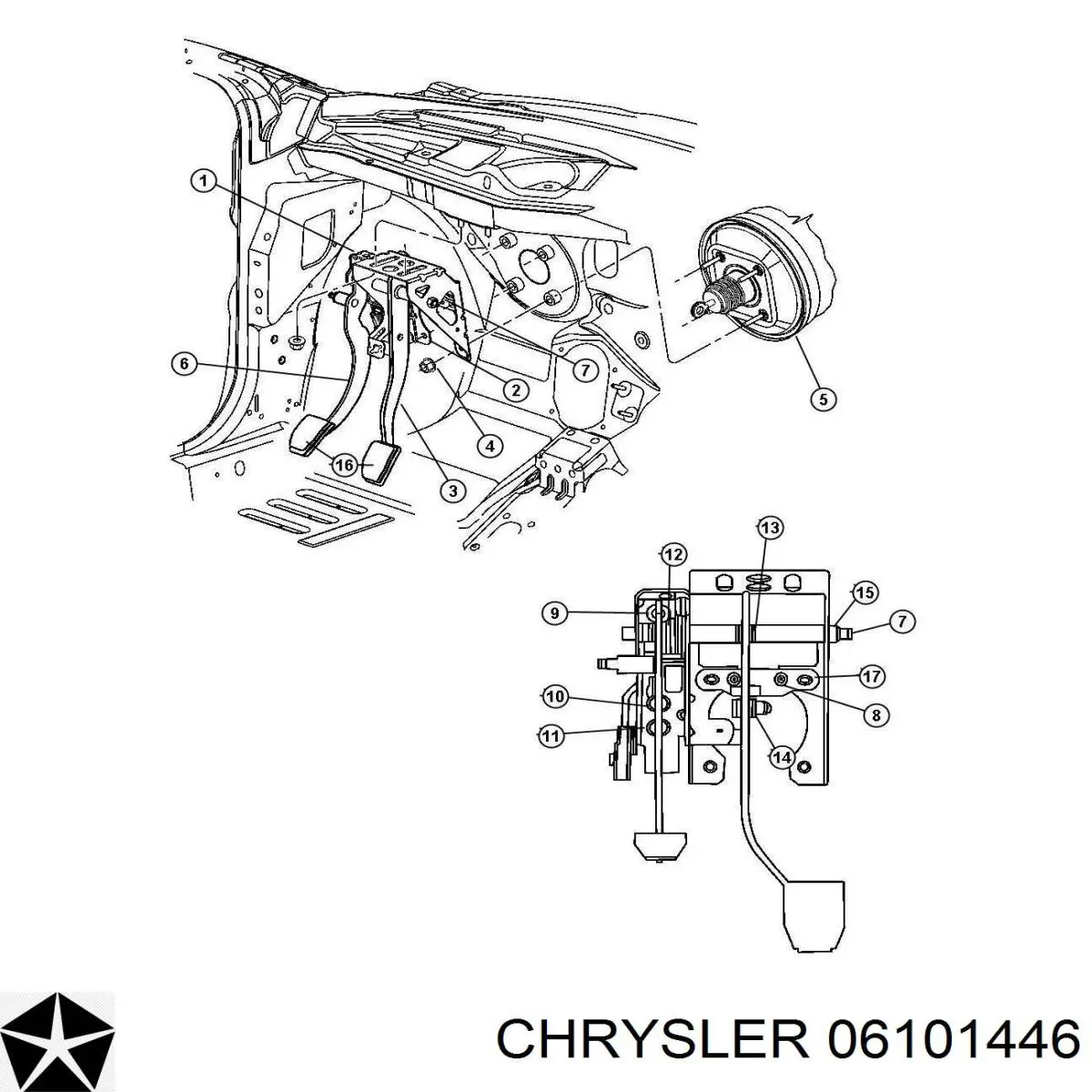 Купить 06101446 Chrysler ВУТ