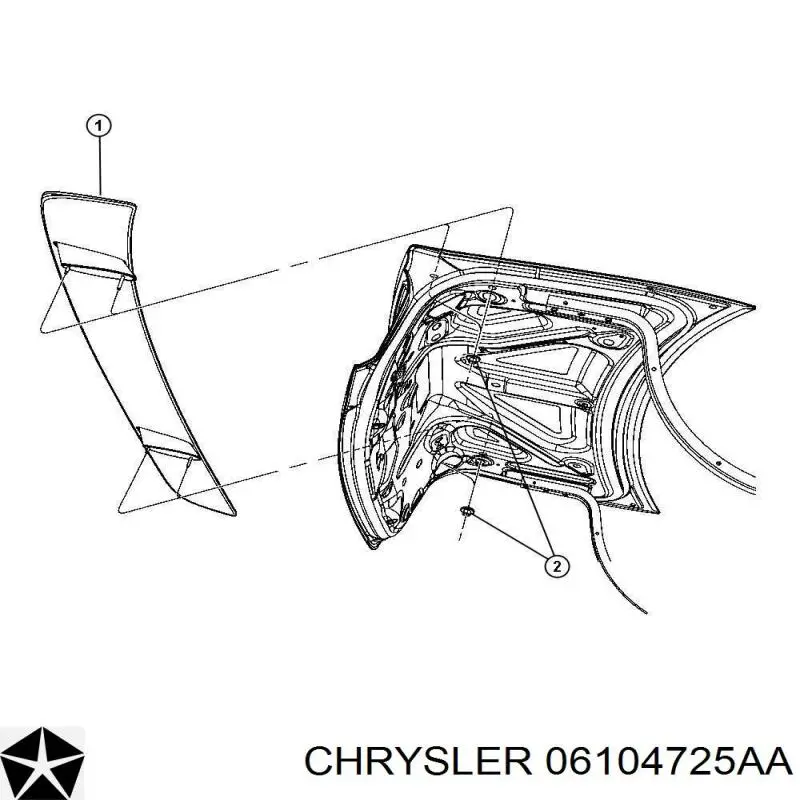 Купить 6104725AA Chrysler 