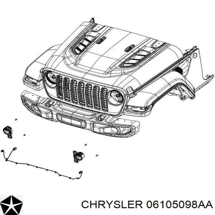  Chrysler 6105098AA цена, от 4.58 USD