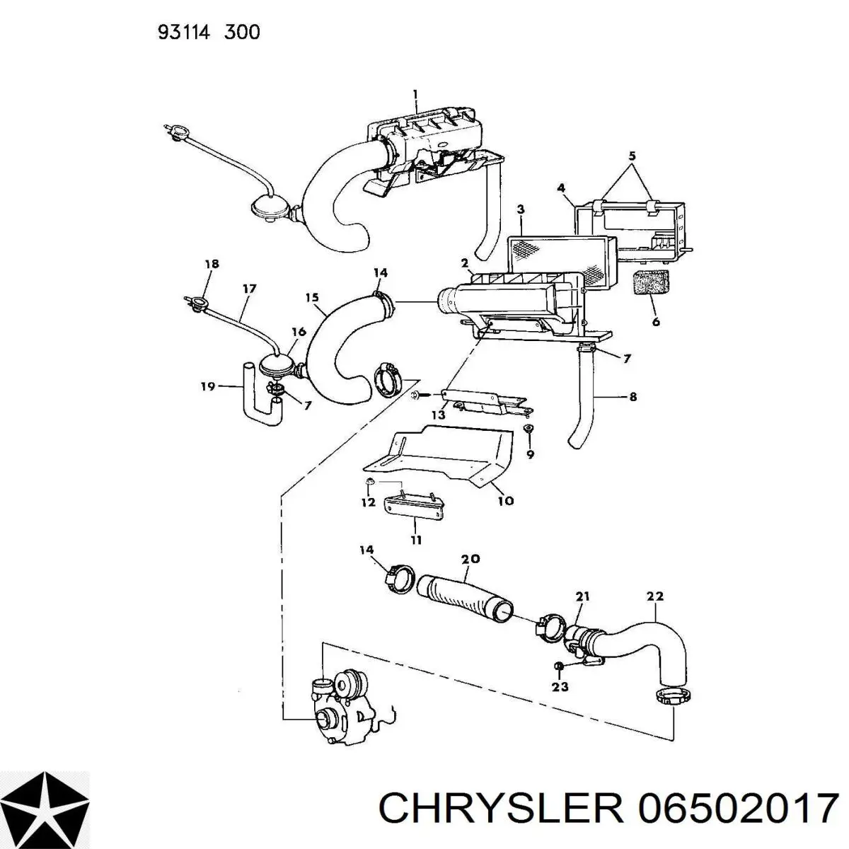 Купить 6502017 Chrysler ВУТ