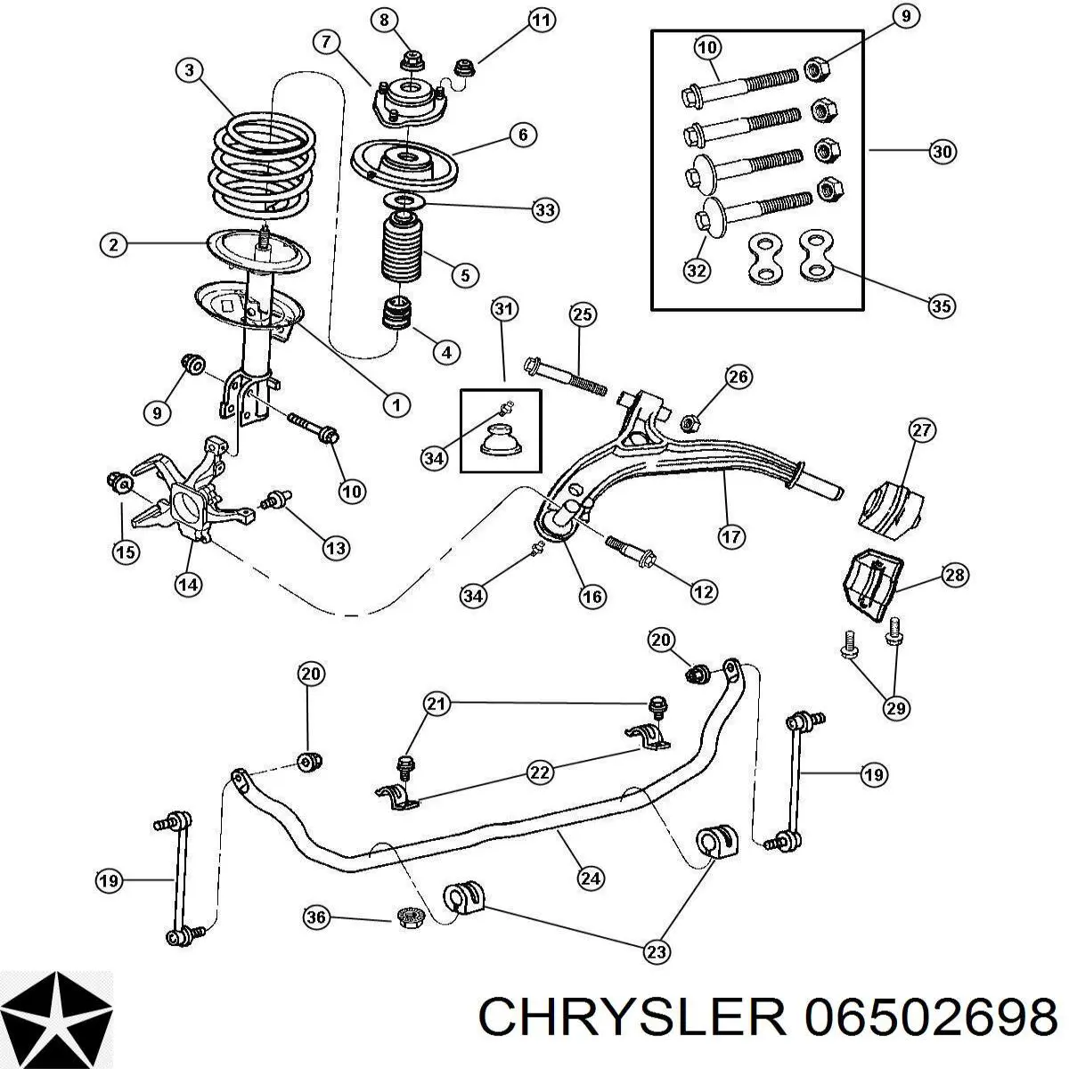 Купить 6502698 Chrysler ВУТ