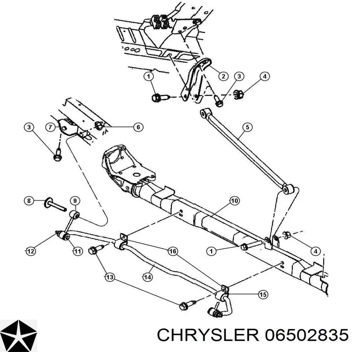  6512602AA Chrysler