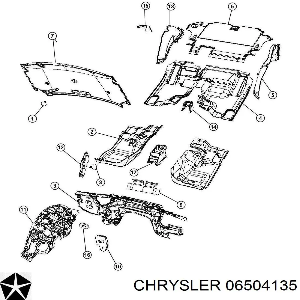  Chrysler 6504135