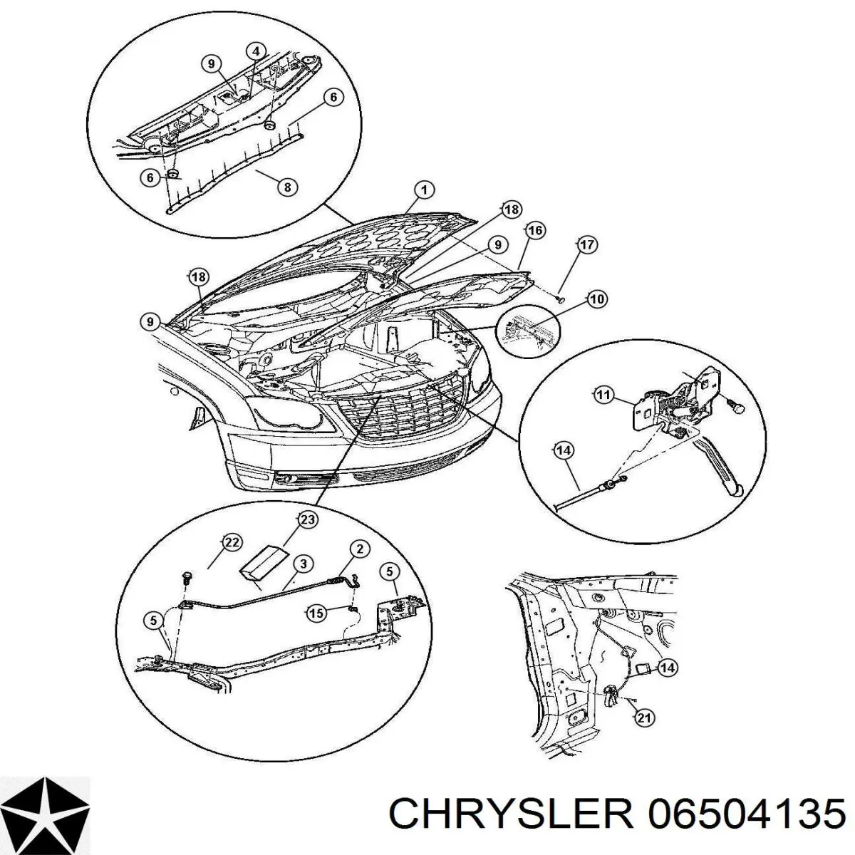 Купить 06504135 Chrysler 