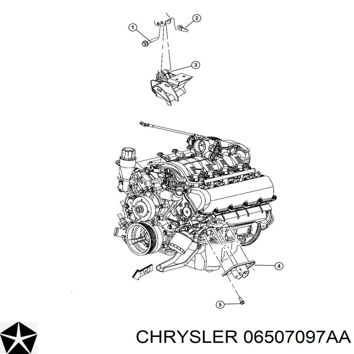  K06507097AA Fiat/Alfa/Lancia