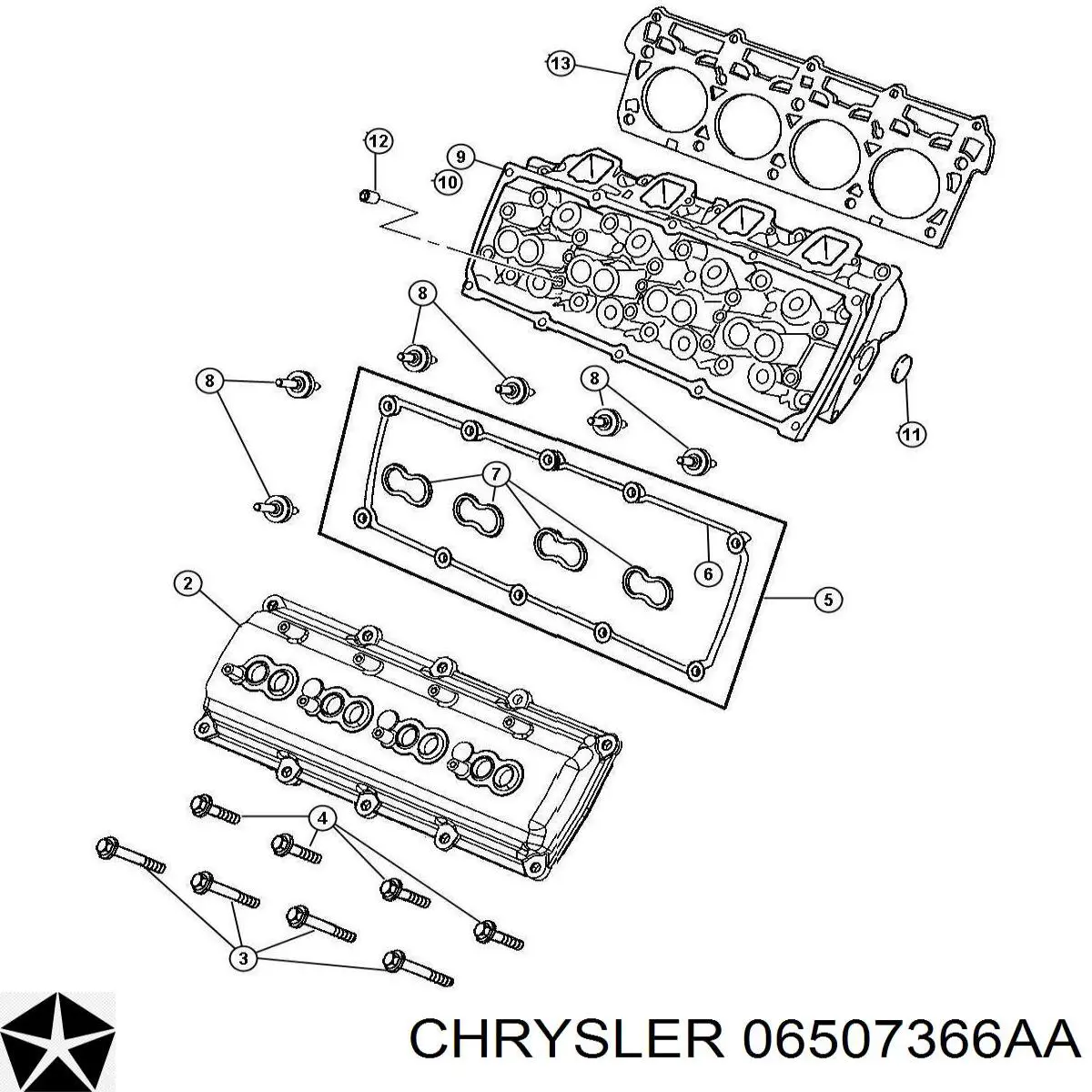  06507366AA Chrysler