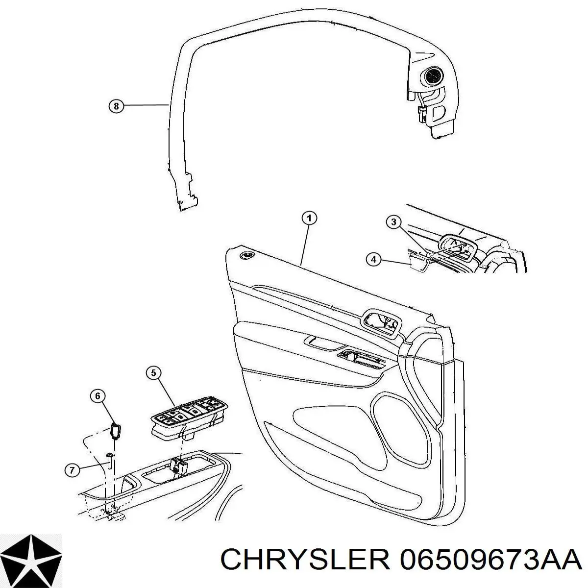 K06509673AA Fiat/Alfa/Lancia 