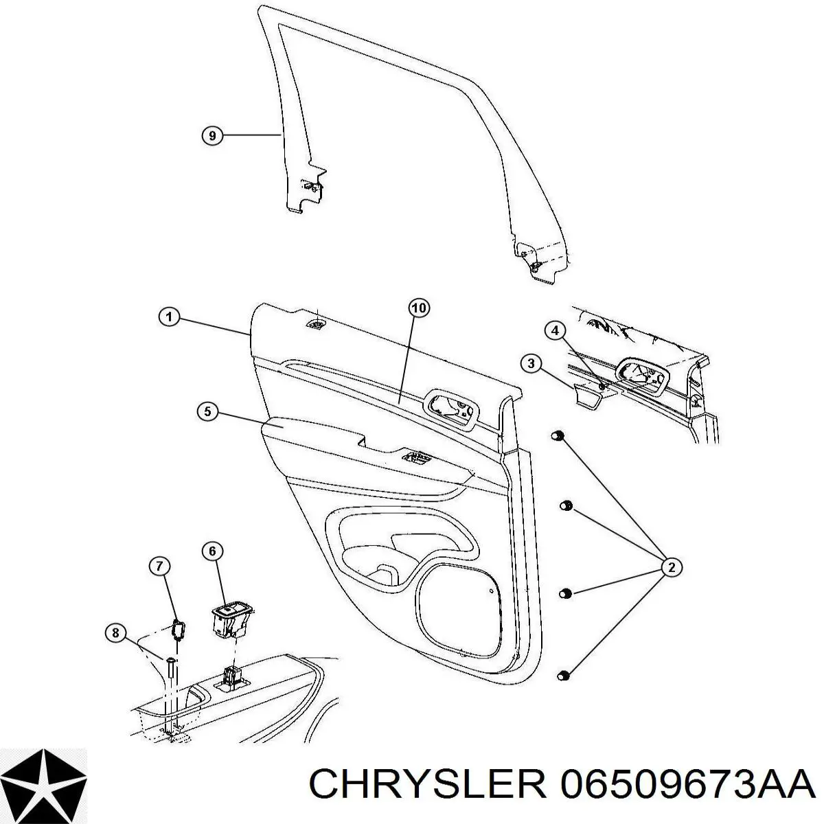 Купить 6509673AA Chrysler 