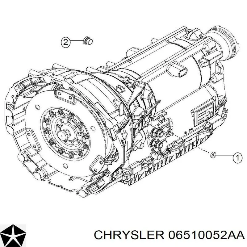 Поддон АКПП 06510052AA Chrysler