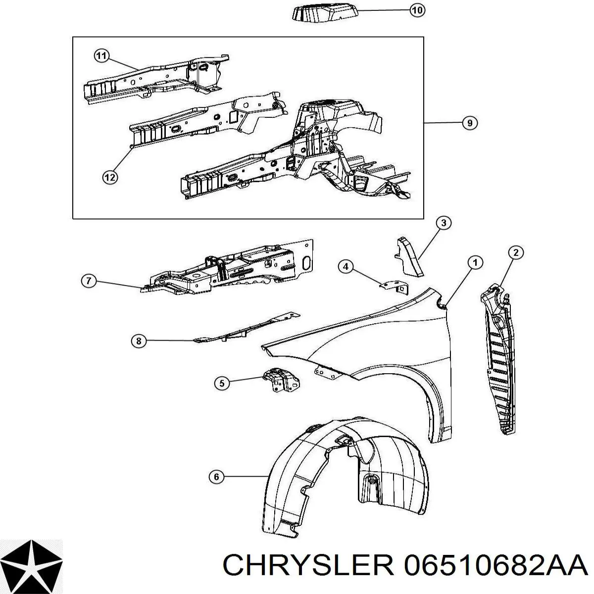  06510682AA Chrysler