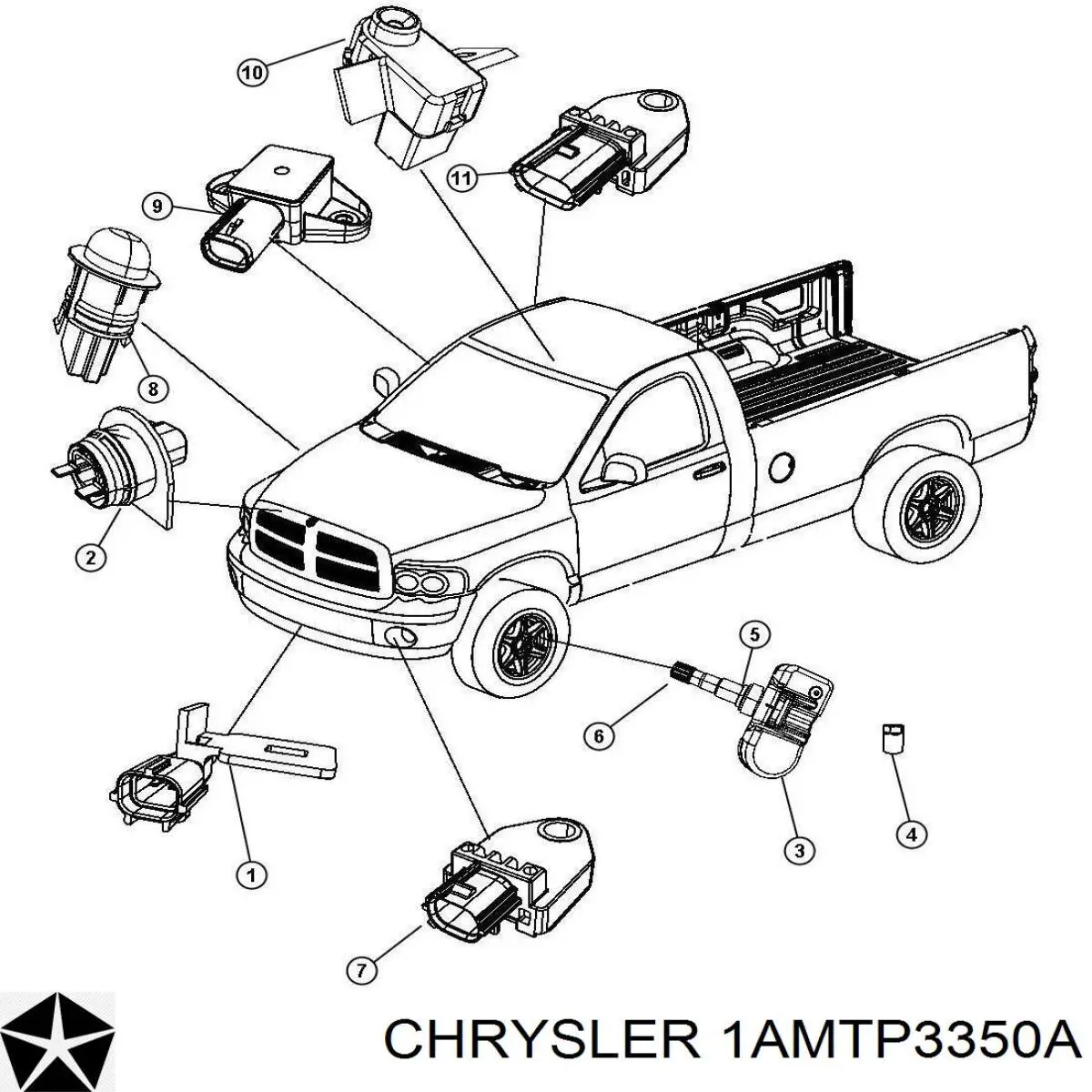 1AMTP3350A Chrysler 