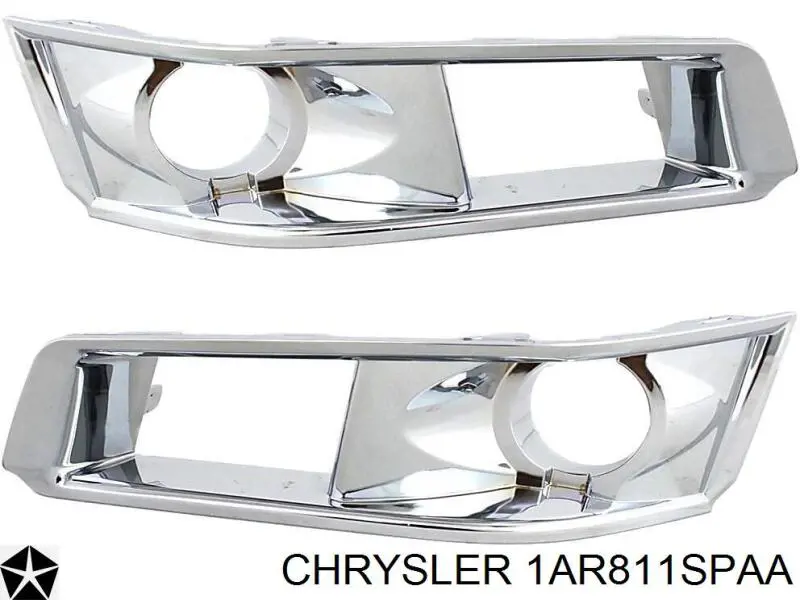 5JQ481SPAA Chrysler передний бампер