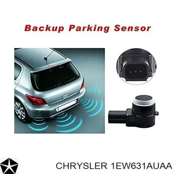 1EW63HGNAA Chrysler датчик сигнализации парковки (парктроник задний)