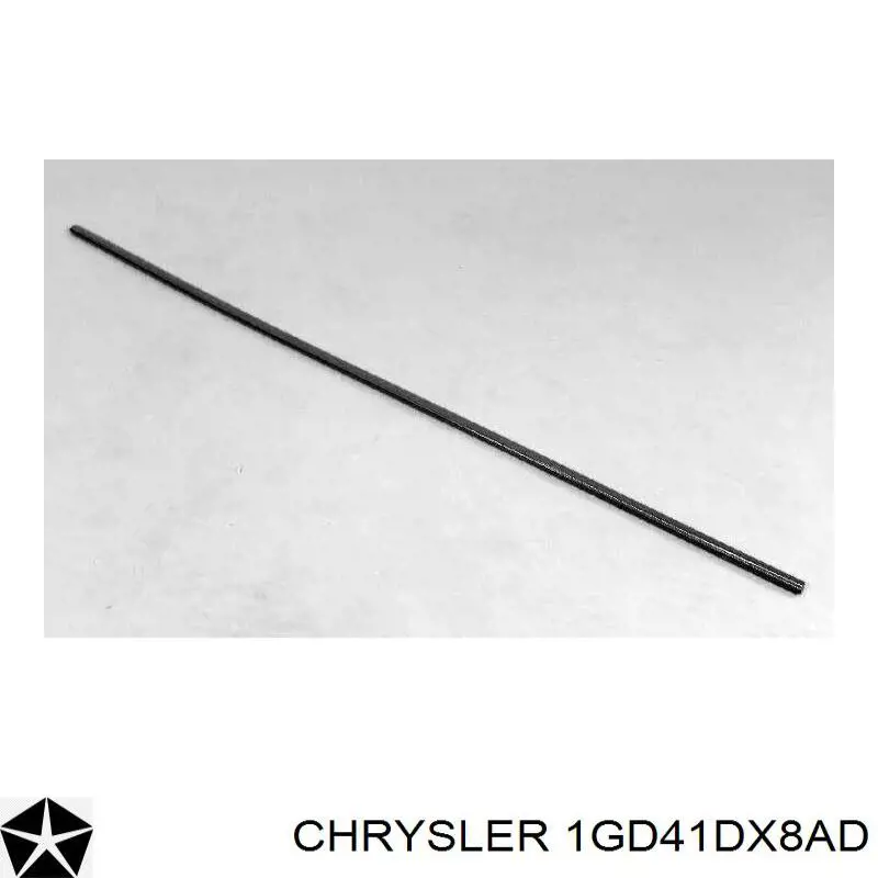 1GD41DX8AD Chrysler Накладка крыши левая