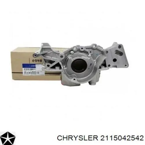 Форсунка масляная 2115042542 Chrysler