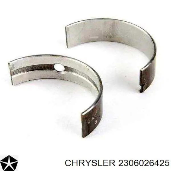 2306026425 Chrysler вкладыши коленвала шатунные, комплект, стандарт (std)
