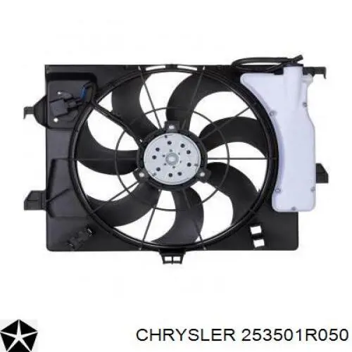 253501W050 Chrysler диффузор радиатора охлаждения